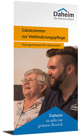 Faltblatt Gästezimmer zur Verhinderungspflege Lebenswerk Mastholte